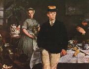 Edouard Manet The Luncheon in the Studio oil painting artist